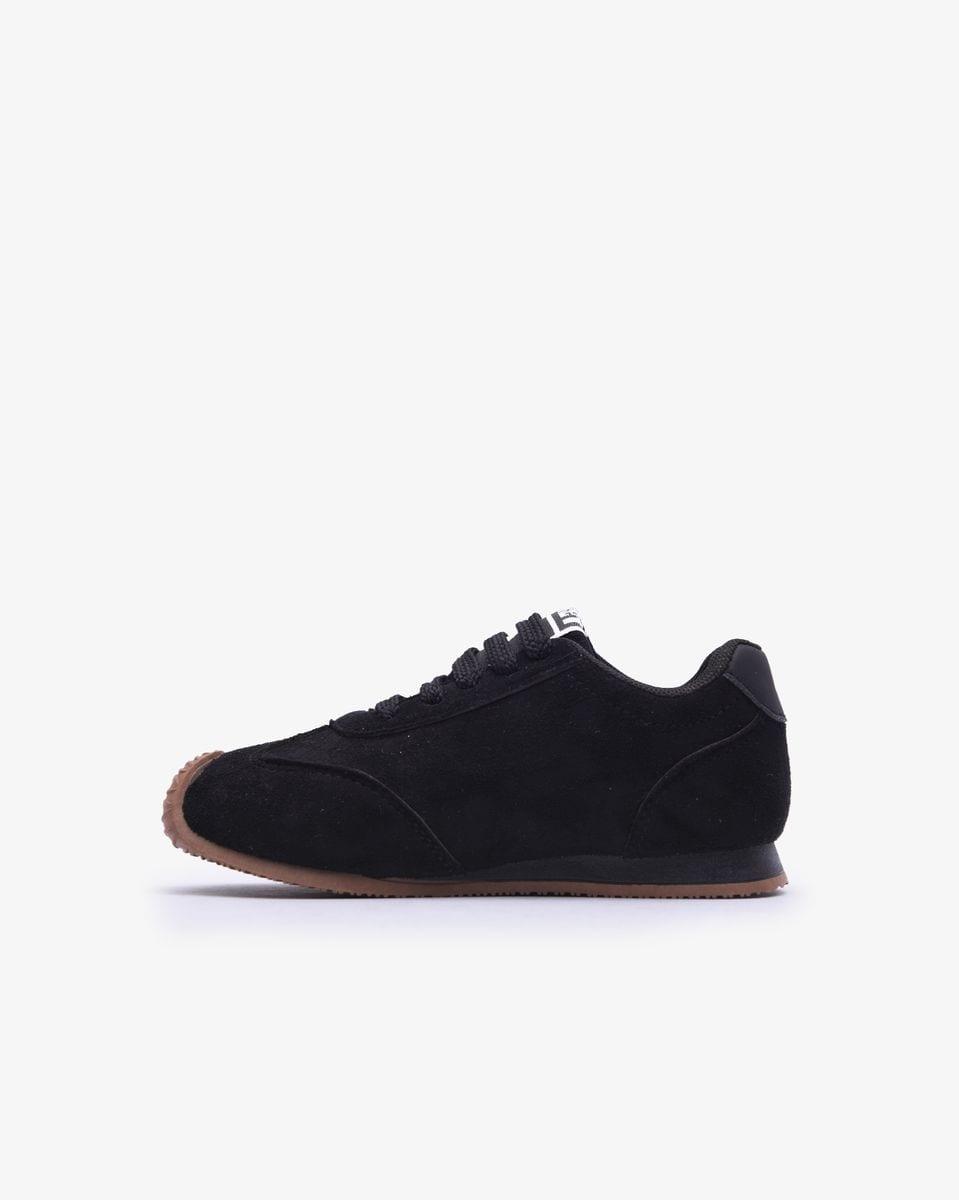 Soviet Kids Layan Black Suede Lace Up Sneaker - UK Junior 11 image 3