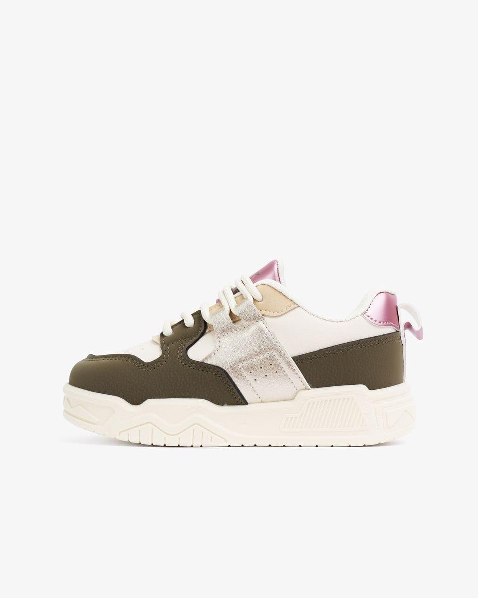 Soviet Kid Major Nude/Olive Chunky Sneaker - UK Junior 1 image 3