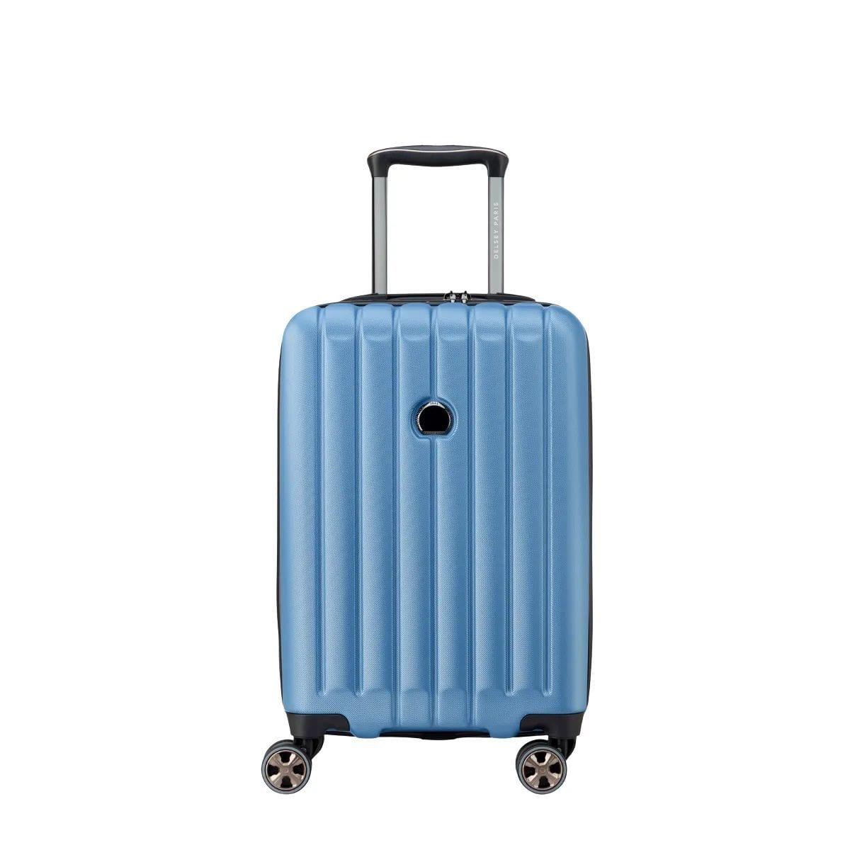 Delsey Longitude 55cm Hard Case Cabin Trolley TSA Lock Spinner Wheels