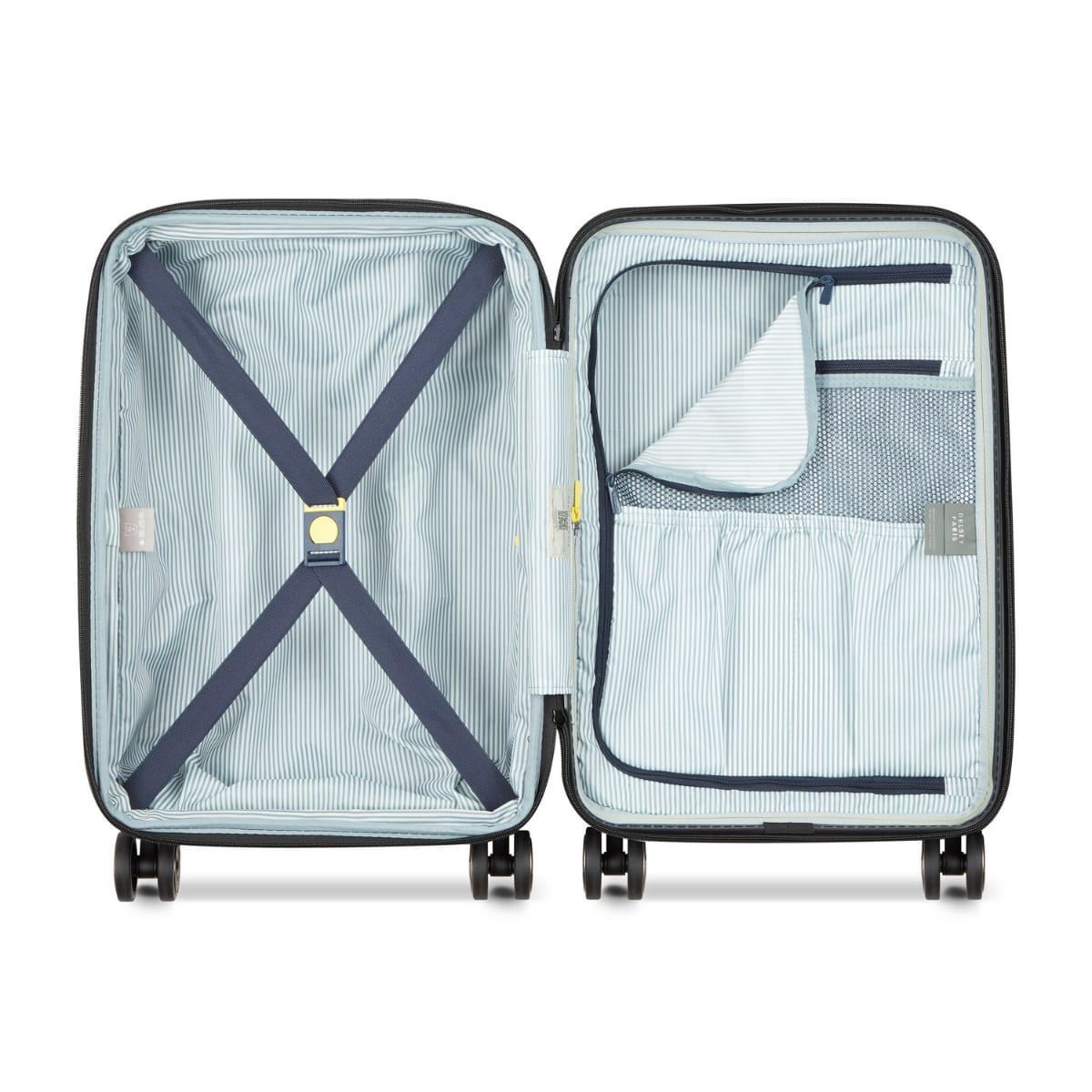 Delsey Longitude 55cm Hard Case Cabin Trolley TSA Lock Spinner Wheels image 4