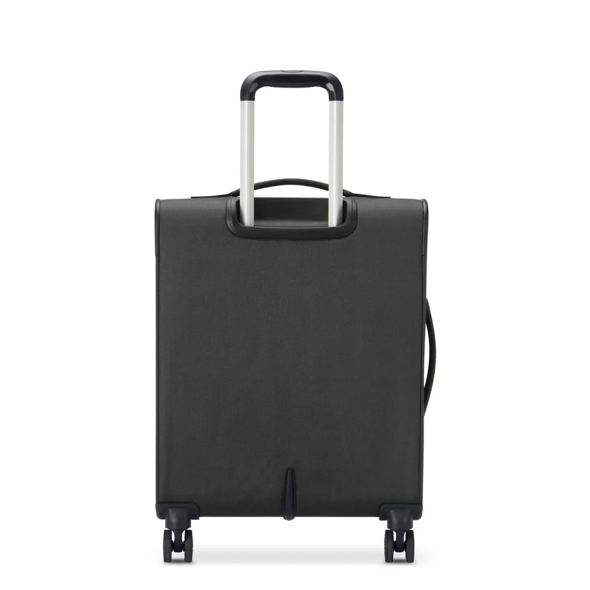 Delsey PIN UP 6 55cm Cabin Trolley Soft Shell TSA Lock Spinner Wheels image 3
