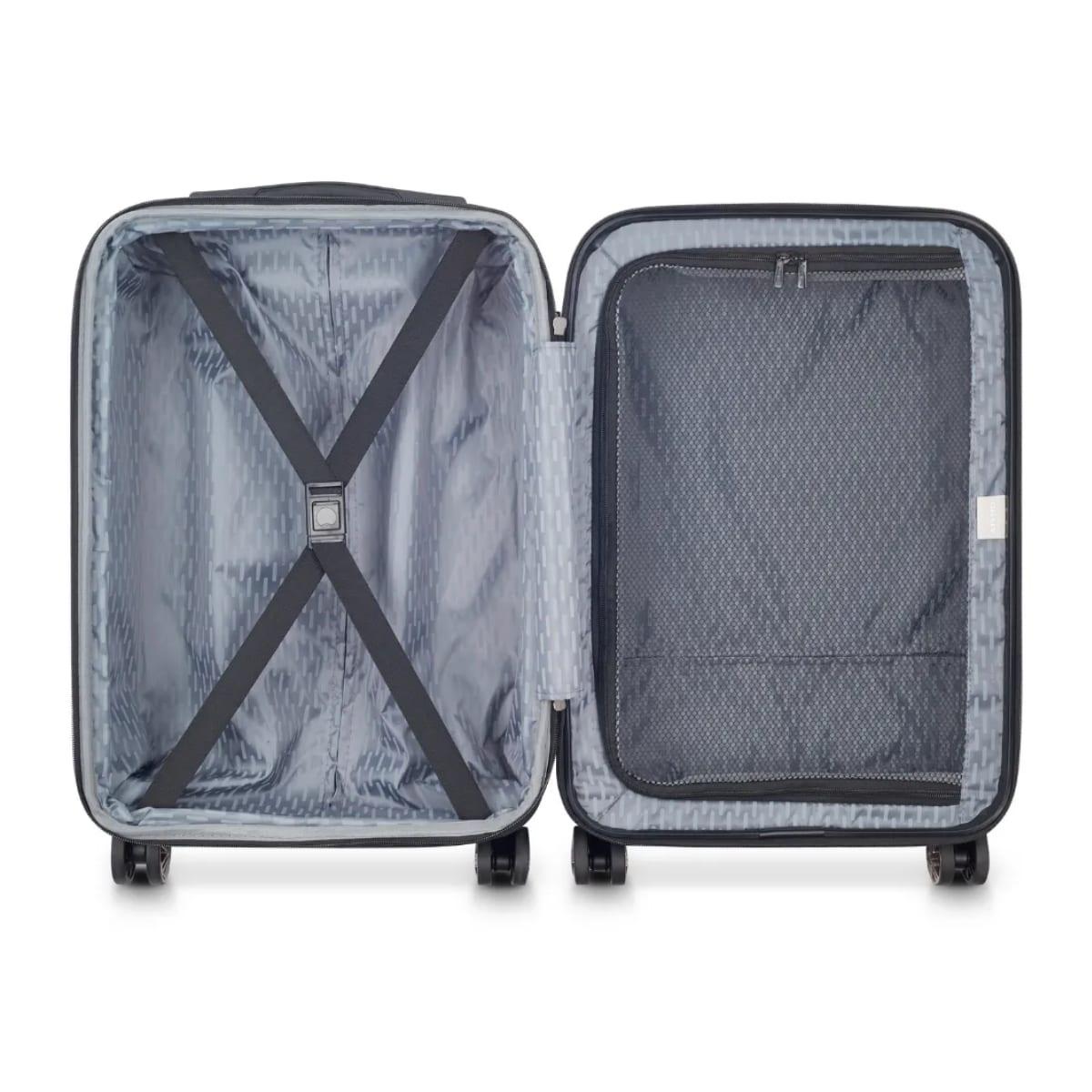 Delsey Air Armour 55cm Cabin Trolley Hard Shell TSA Lock Spinner Wheels image 3