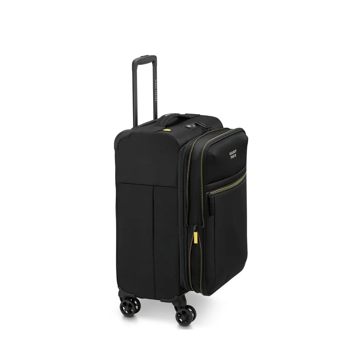 Delsey Brochant 3 55cm Cabin Trolley Case Hard Shell TSA Lock Spin Wheels image 3