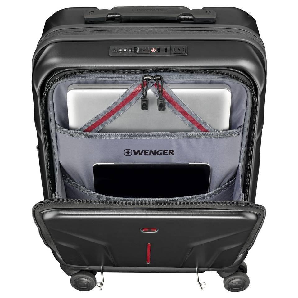 Wenger Amplix Hardshell 54cm Business Carry On Luggage Trolley image 4