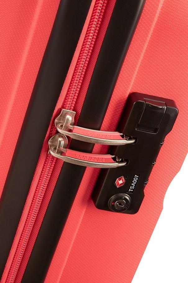 American Tourister Bon Air 4-Wheel Cabin Baggage 55cm - Bright Coral image 2
