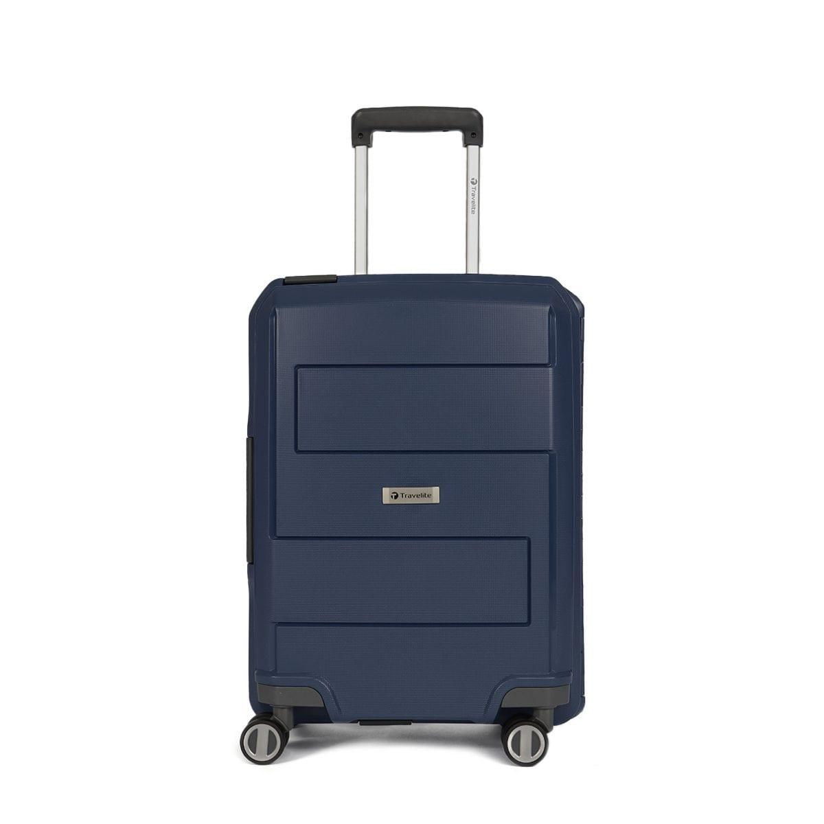 Travelite Mallorca 55cm Cabin Trolley Hard Shell TSA lock 8 Wheeled