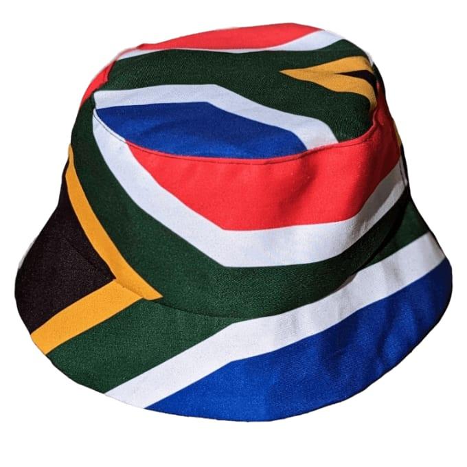 Proudly South African Flag Heritage Bucket Hat by Tribe Afrique image 3