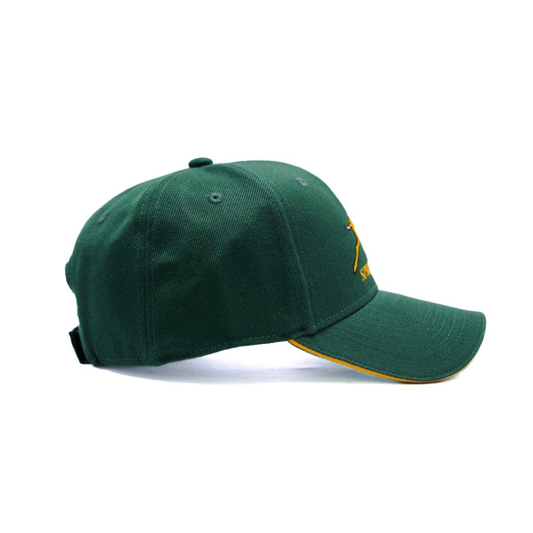 Official Springboks Rugby Supporter Cap - Classic Green South Africa image 3