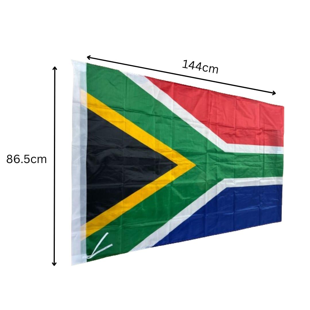 Home South African Flag With Pole Fitting (144cm x 86.5cm) image 4