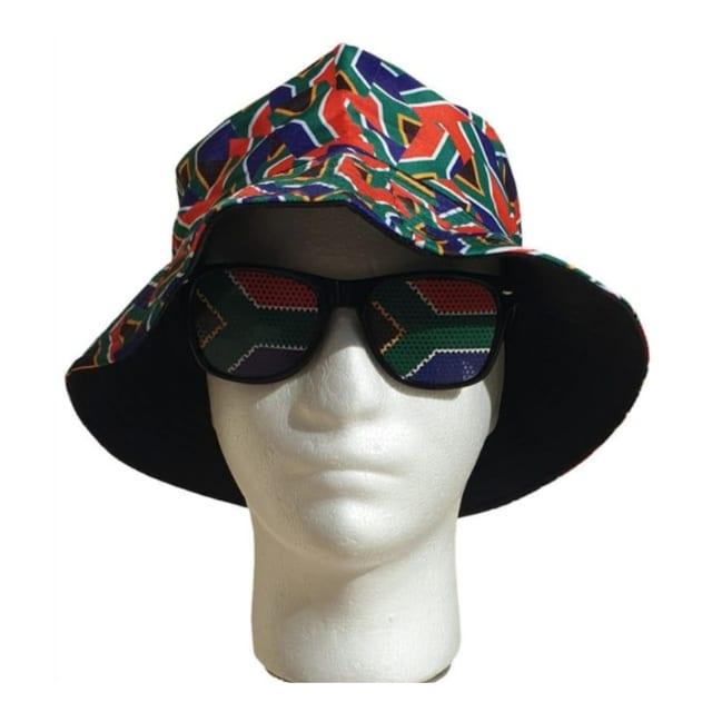 Unisex South African Flag Mirrored Sunglasses Sports Novelty Shades Gift image 3