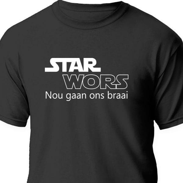 T-shirt Printed Proudly South African - Star Wors image 2