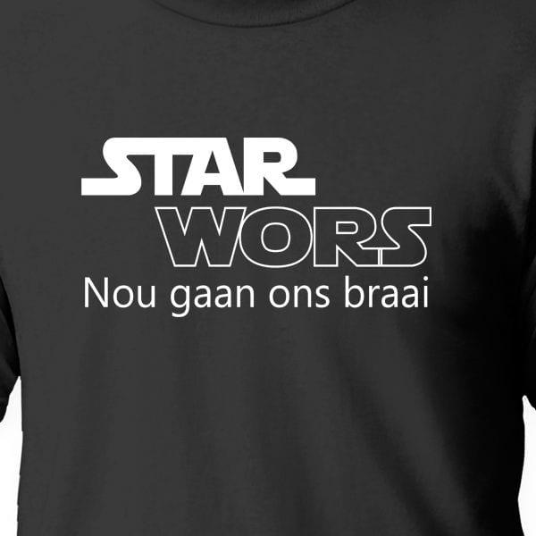 T-shirt Printed Proudly South African - Star Wors image 3