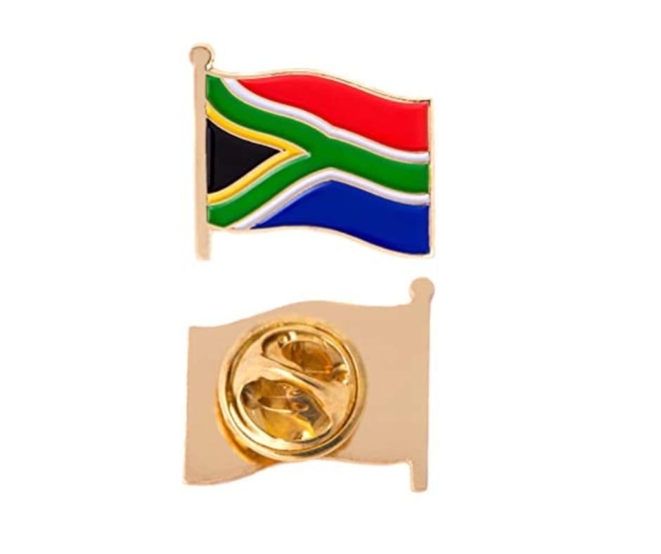 Novelty Gift South African Flag Lapel Pin Badge Souvenir image 2