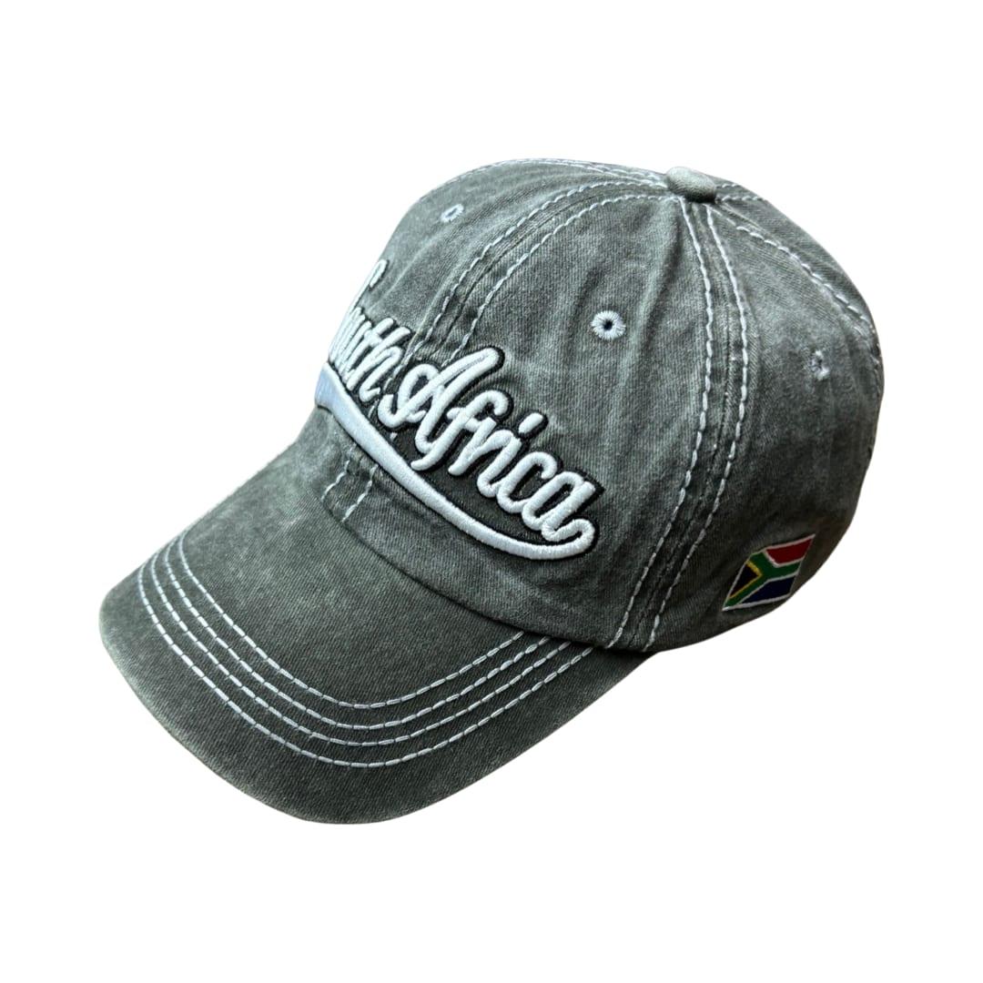 Vintage South Africa Cap With Flag Emblem .by John Frank Apparel image 2