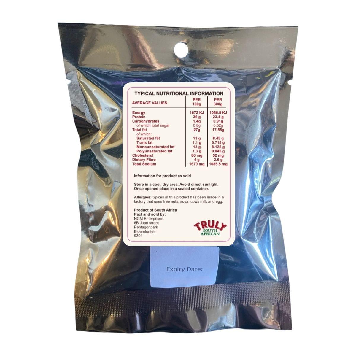 Truly South African Beef Biltong Sliced | Traditional Dried Beef Snack image 2