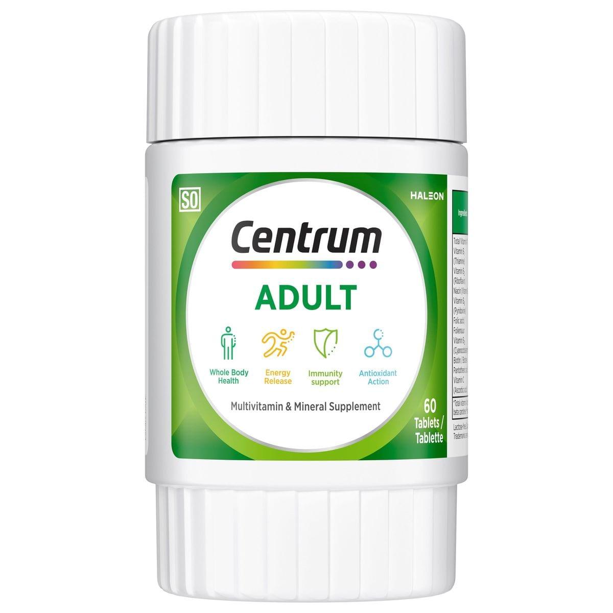 Centrum Adults Multivitamin 60 Tablets image 3