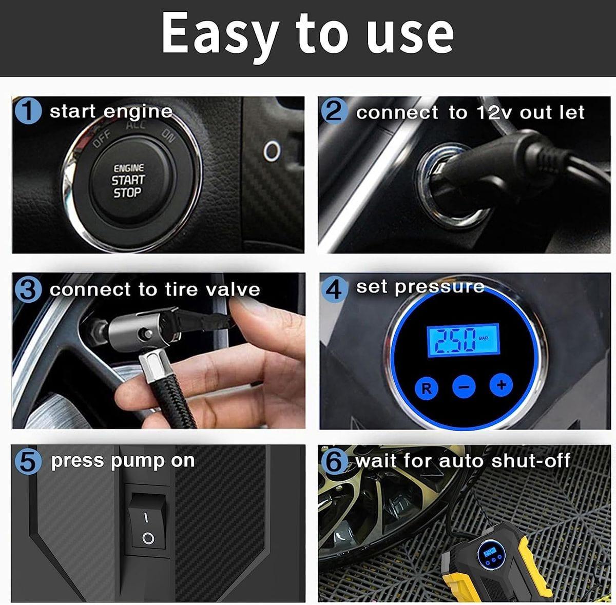 Ring Automotive 12V Compact Air Compressor image 2
